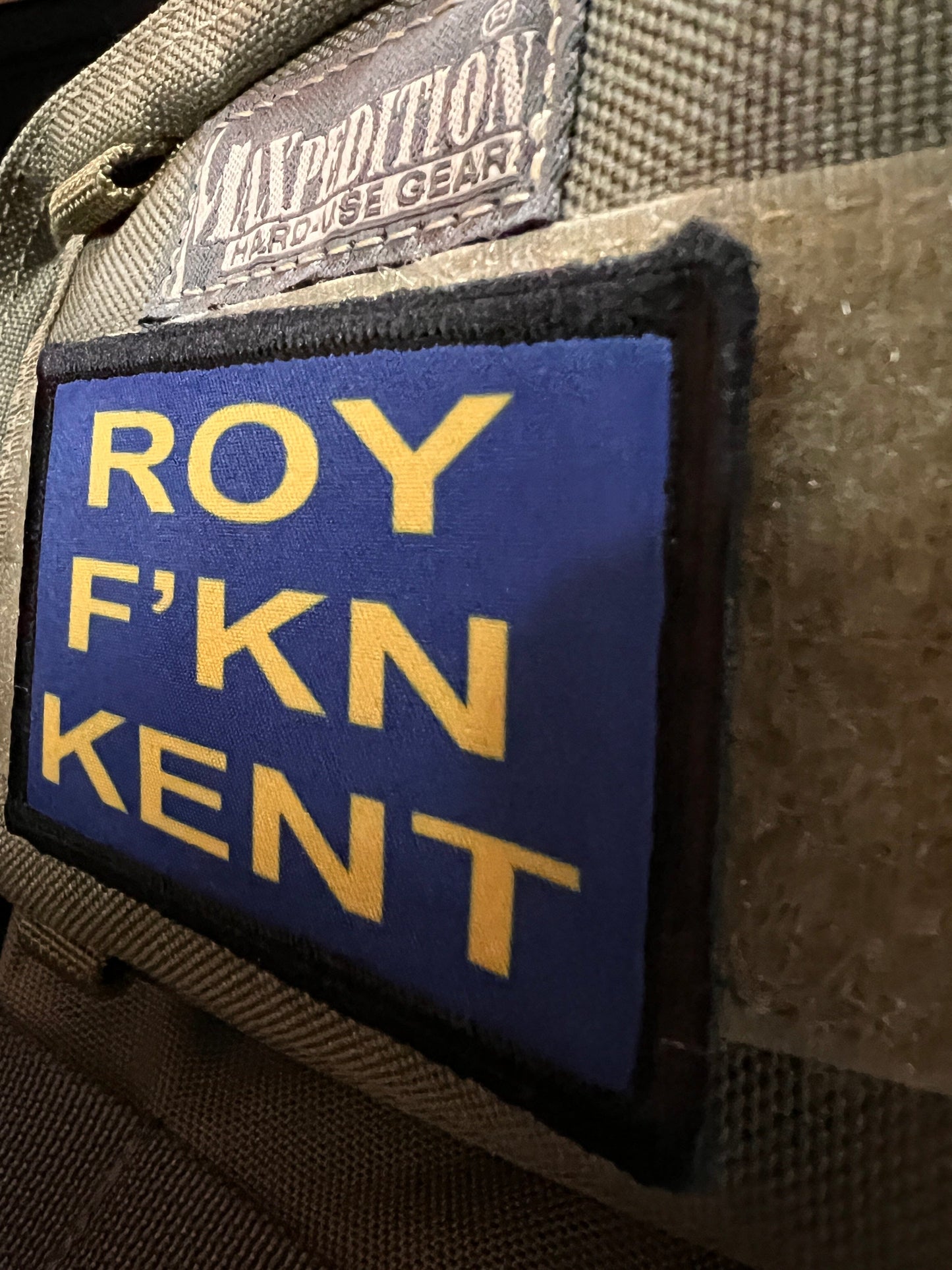 Coach Lasso ROY F'KN KENT Velcro Morale Patch Morale Patches Redheaded T Shirts