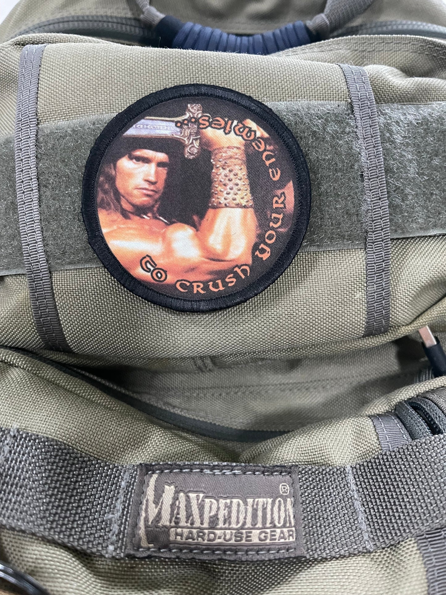 Conan Crush Your Enemies Morale Patch Morale Patches Redheaded T Shirts