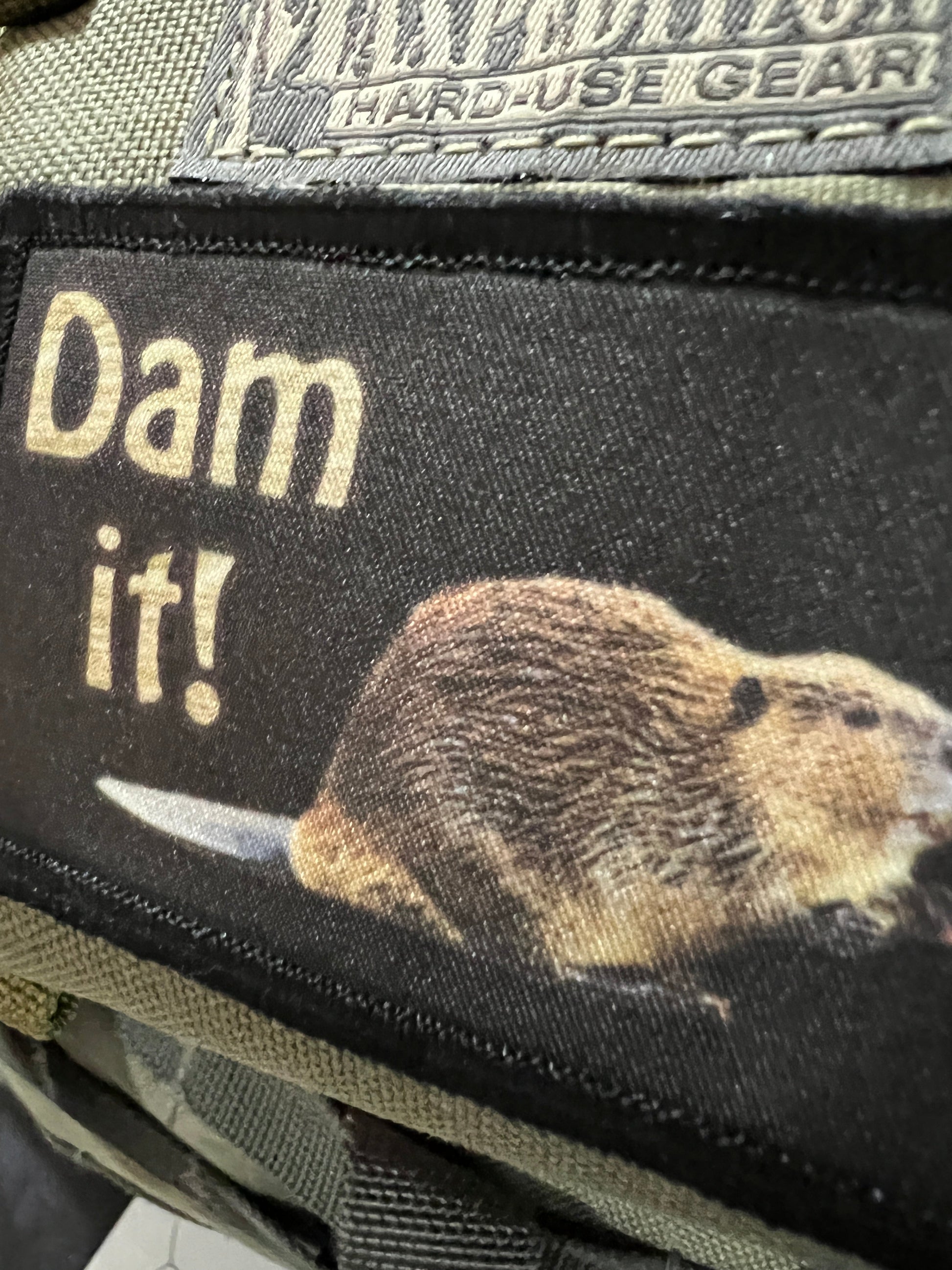 Dam It! Morale Patch Morale Patches Redheaded T Shirts