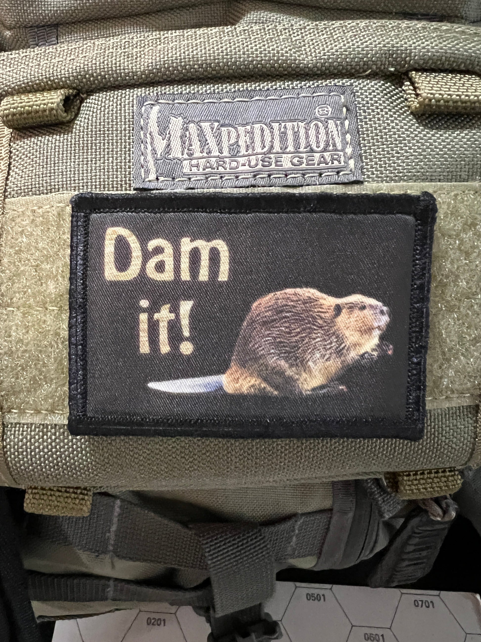 Dam It! Morale Patch Morale Patches Redheaded T Shirts
