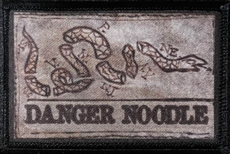 Danger Noodle Morale Patch Morale Patches Redheaded T Shirts