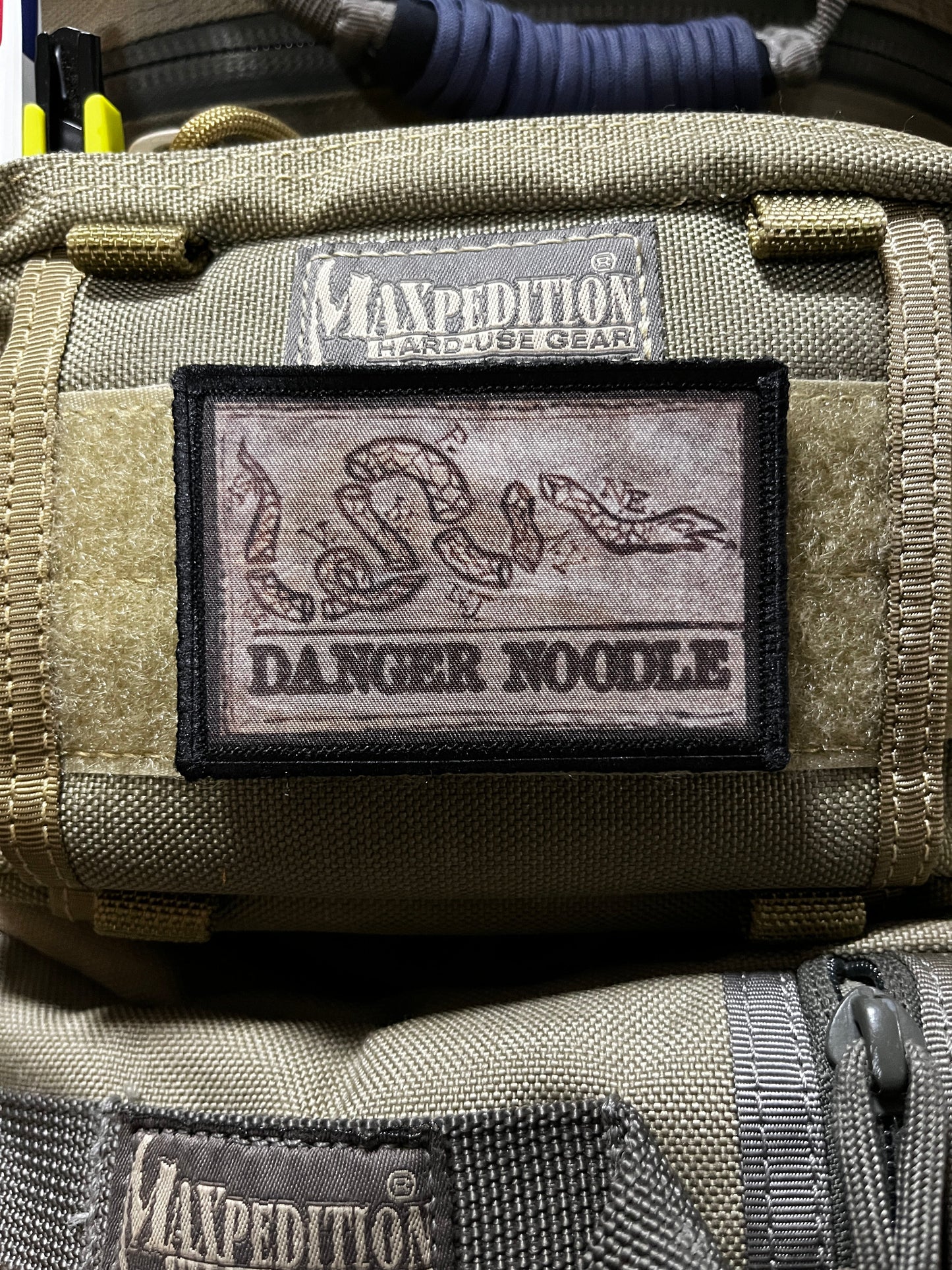 Danger Noodle Morale Patch Morale Patches Redheaded T Shirts