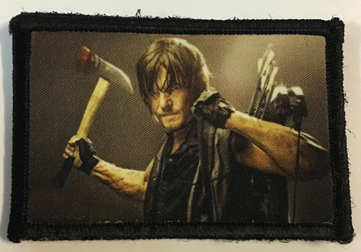 Darryl Dixon Walking Dead Morale Patch Morale Patches Redheaded T Shirts