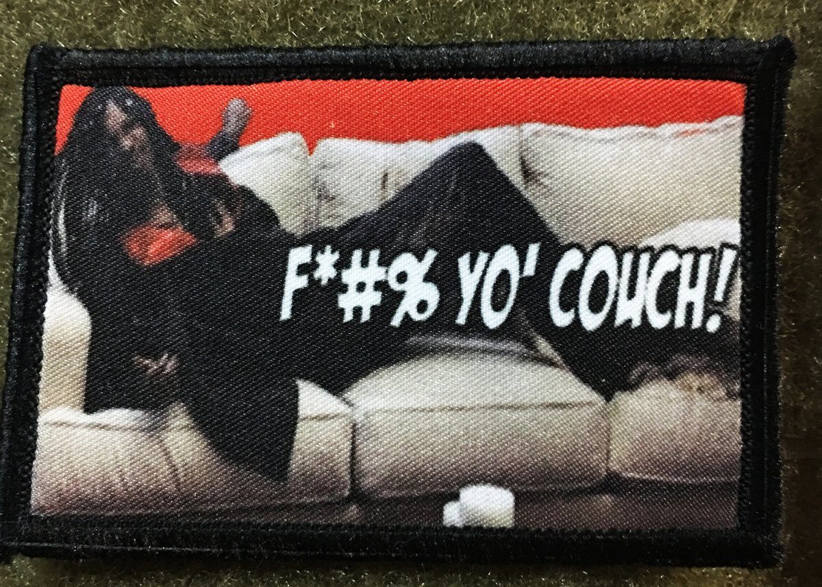 Dave Chappelle Rick James Couch Morale Patch Morale Patches Redheaded T Shirts