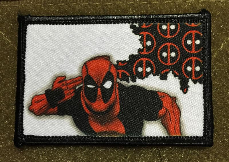 Deadpool Borderlands Morale Patch Morale Patches Redheaded T Shirts