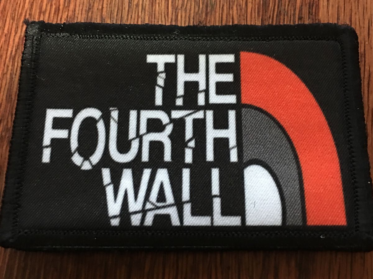 Deadpool The Fourth Wall Morale Patch Morale Patches Redheaded T Shirts