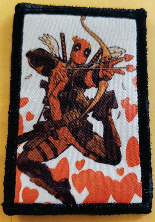 Deadpool Valentine Morale Patch Morale Patches Redheaded T Shirts 