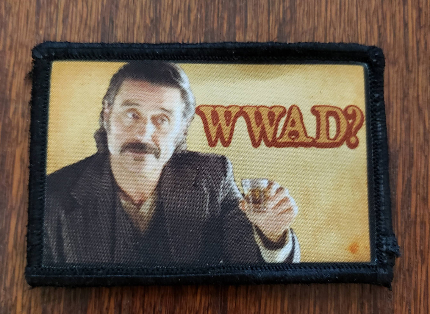 Deadwood Al Swearengen WWAD Morale Patch Morale Patches Redheaded T Shirts