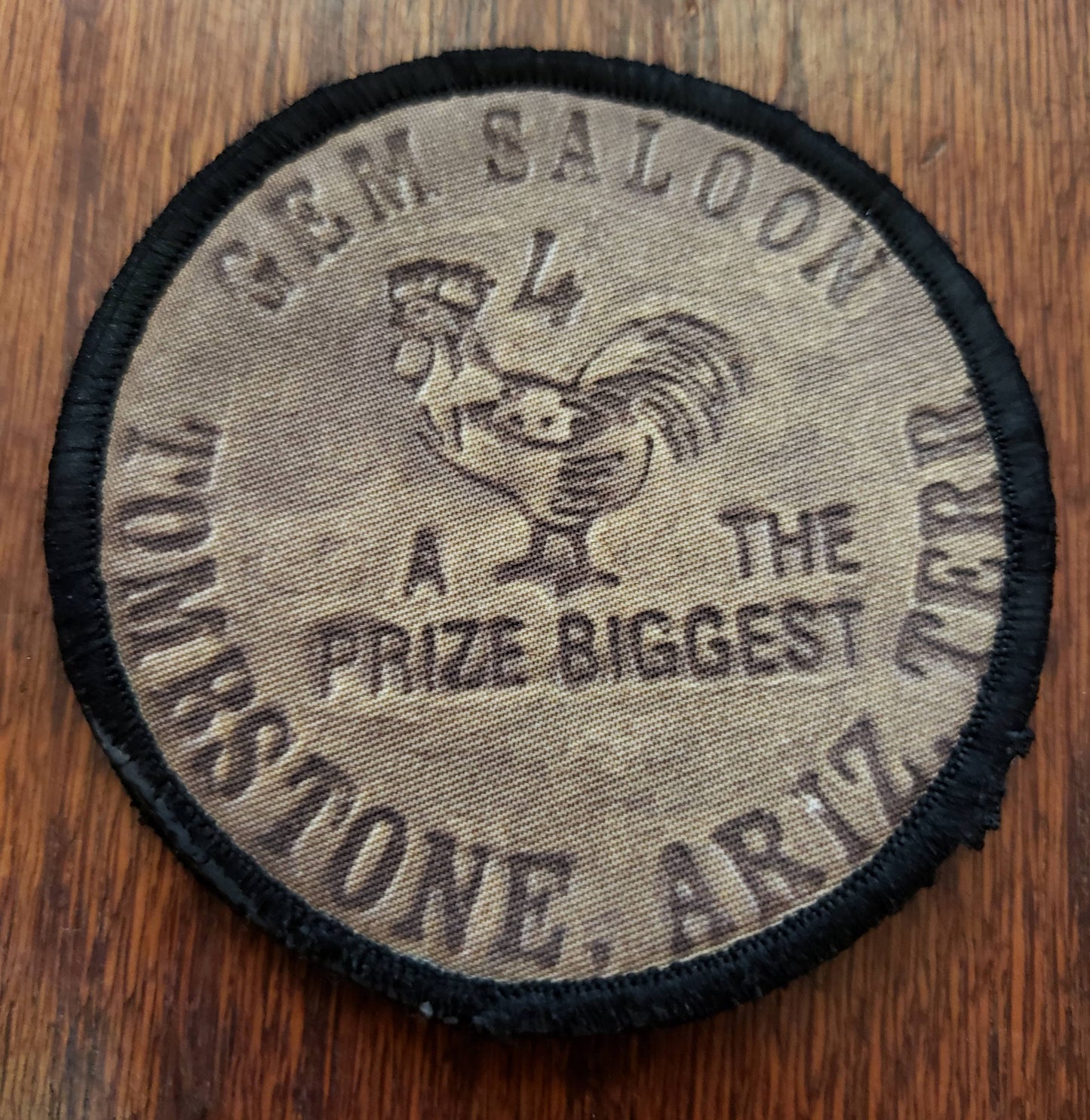 Deadwood Gem Saloon Coin Morale Patch Morale Patches Redheaded T Shirts