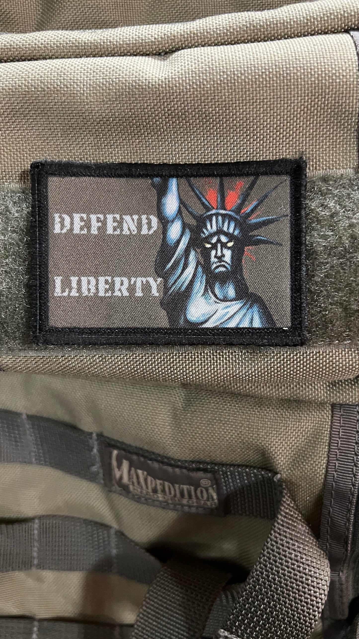 Defend Liberty Morale Patch Morale Patches Redheaded T Shirts
