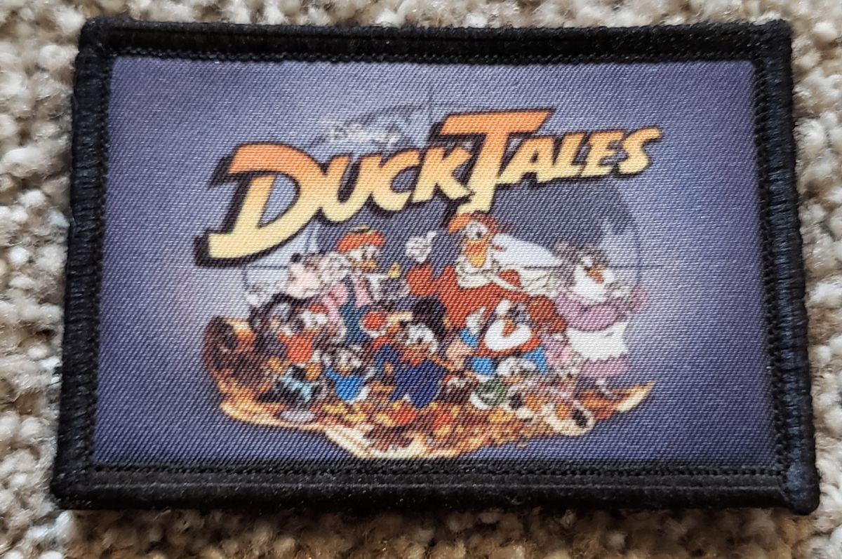 Disney Duck Tales Patch Morale Patch Morale Patches Redheaded T Shirts