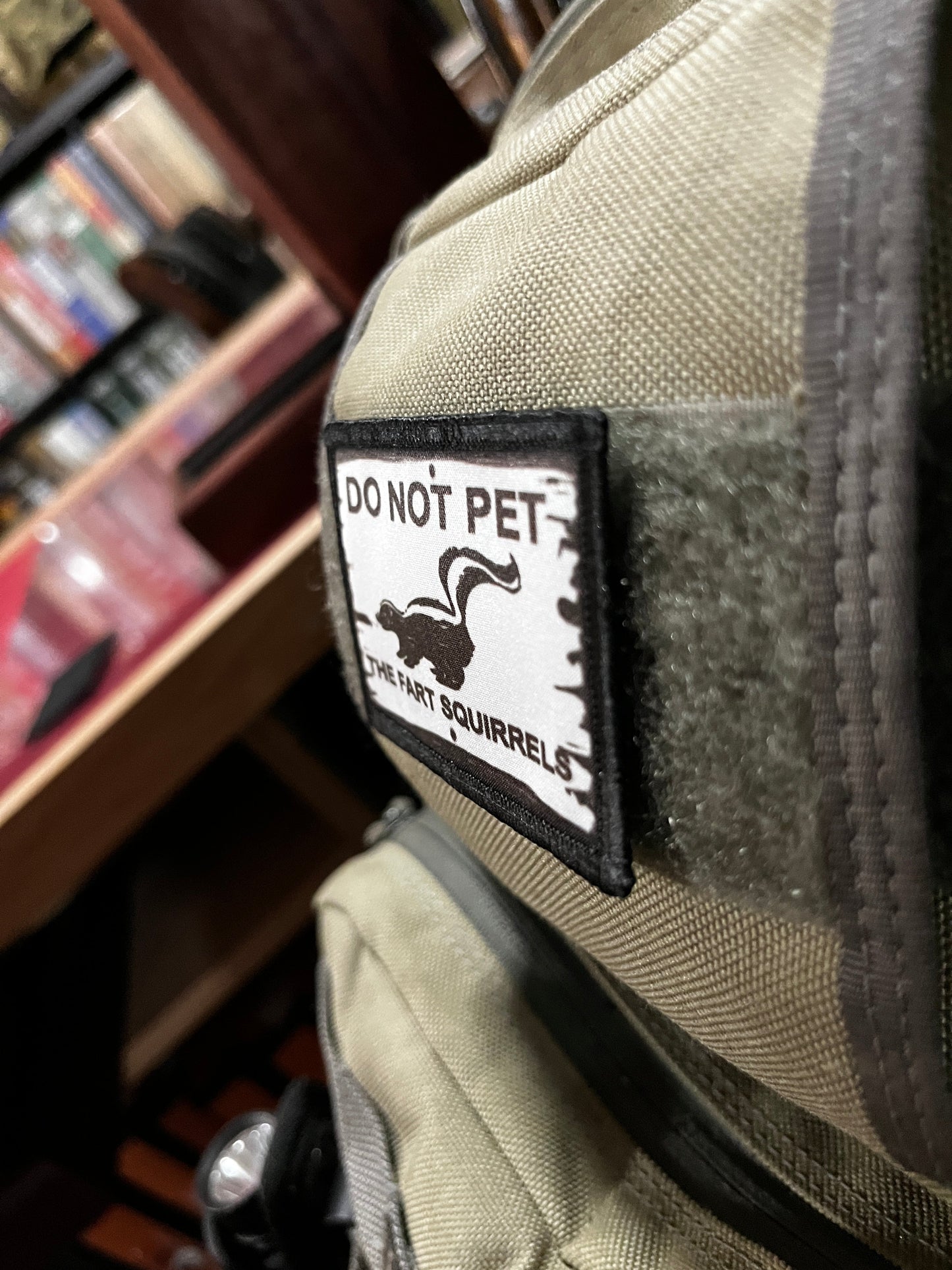 Do Not Pet The Fart Squirrels Morale Patch Morale Patches Redheaded T Shirts