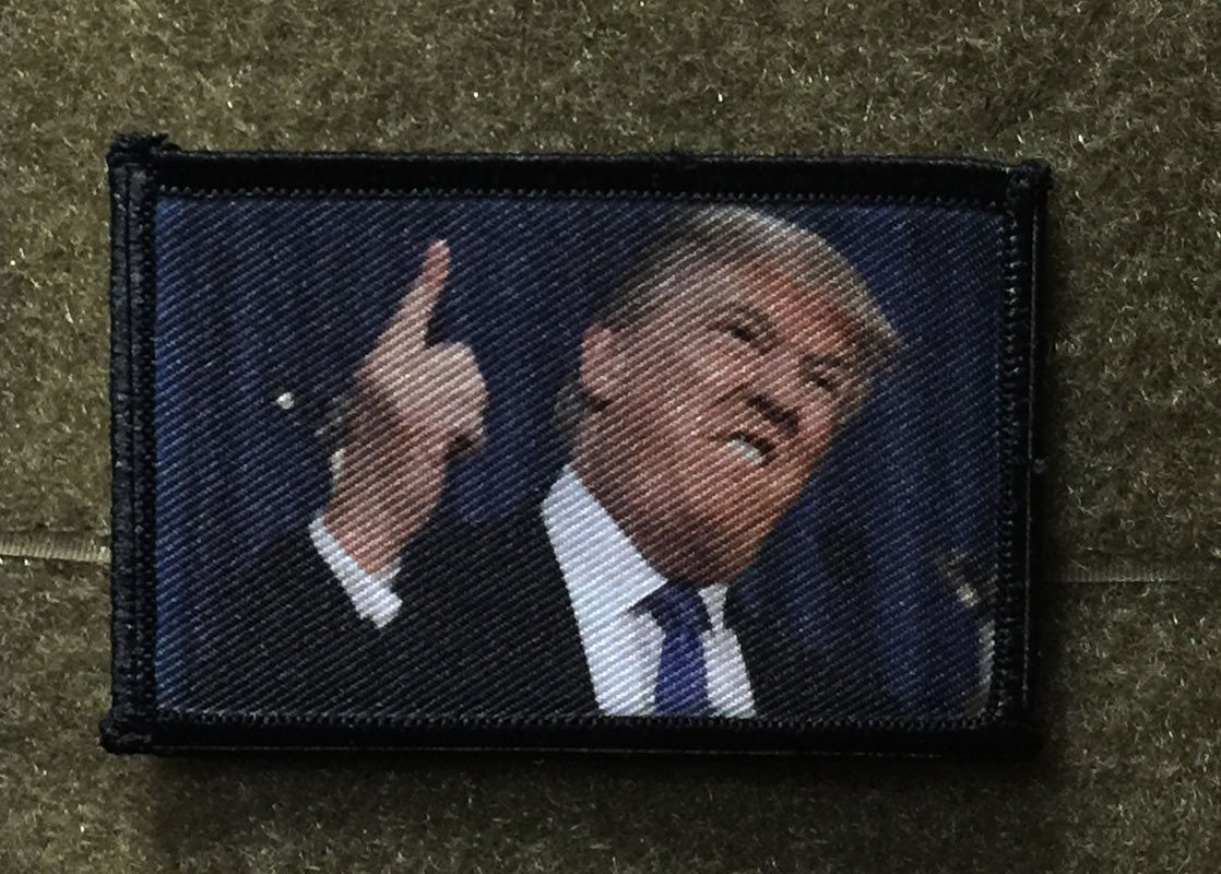 Donald Trump Morale Patch Morale Patches Redheaded T Shirts