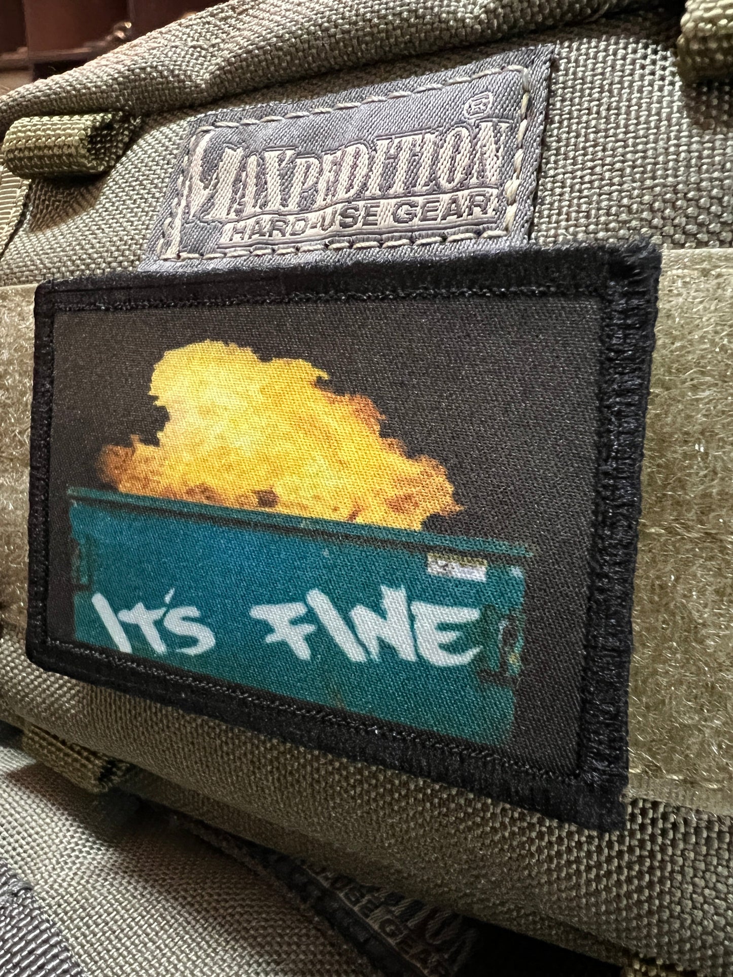 Dumpster Fire It's Fine 3