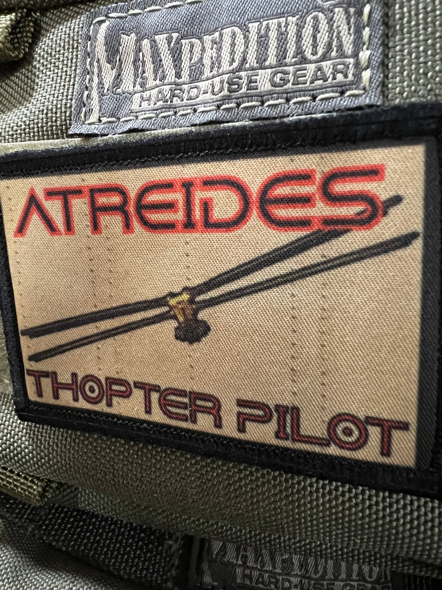 Dune Atreides Thopter Pilot Morale Patch Morale Patches Redheaded T Shirts