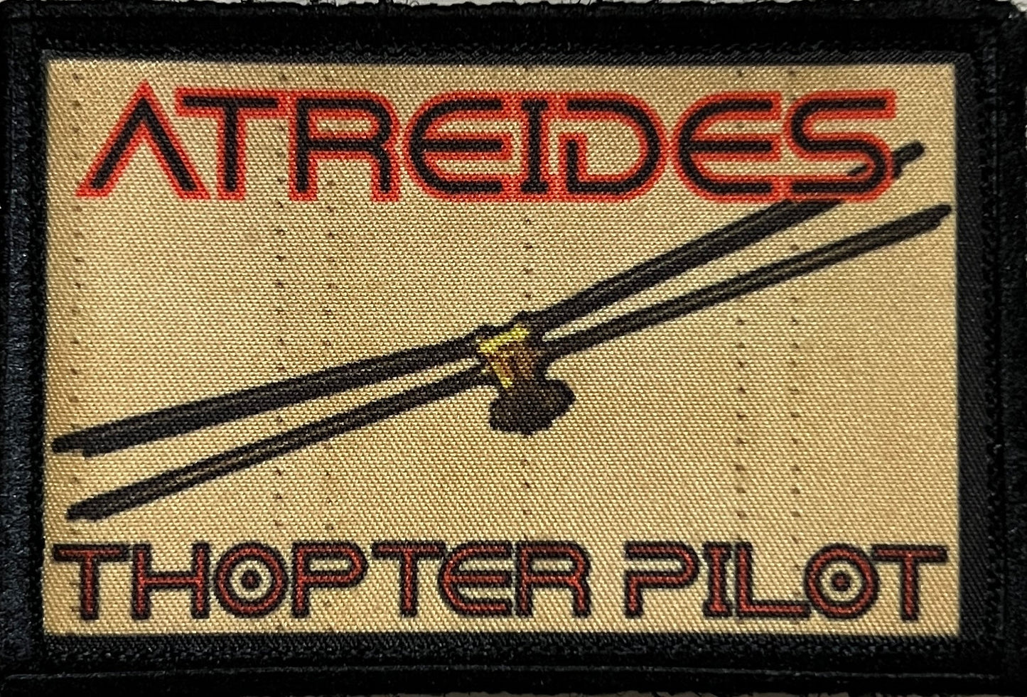 Dune Atreides Thopter Pilot Morale Patch Morale Patches Redheaded T Shirts