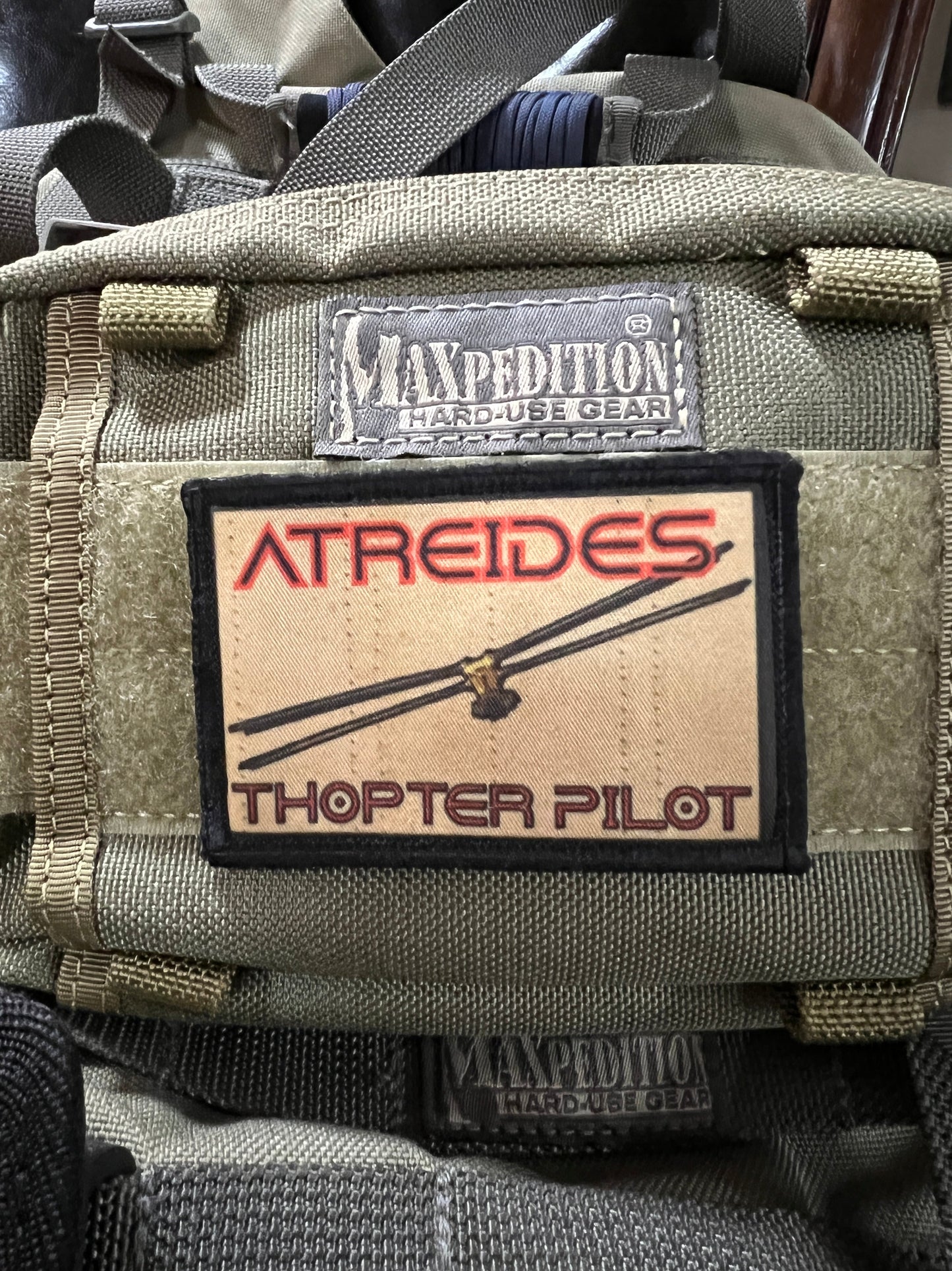 Dune Atreides Thopter Pilot Morale Patch Morale Patches Redheaded T Shirts