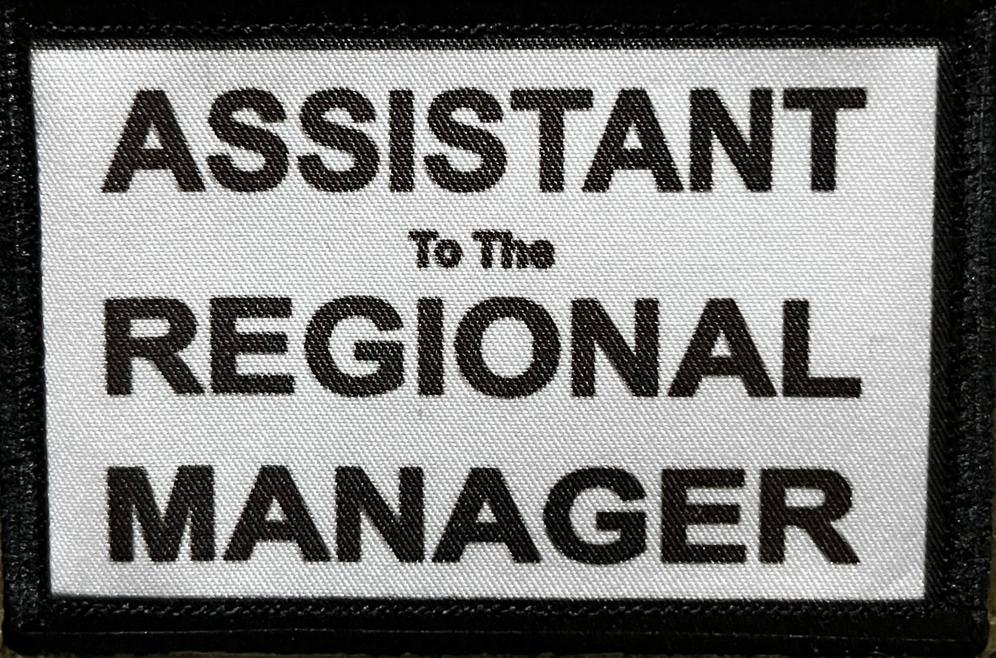 Dwight Schrute Assistant to the Regional Manager The Office Morale Patch Morale Patches Redheaded T Shirts