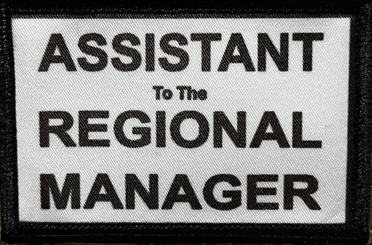 Dwight Schrute Assistant to the Regional Manager The Office Morale Patch Morale Patches Redheaded T Shirts