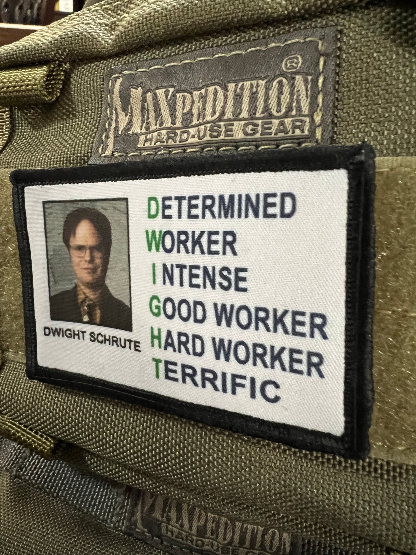 Dwight Schrute The Office Morale Patch Morale Patches Redheaded T Shirts