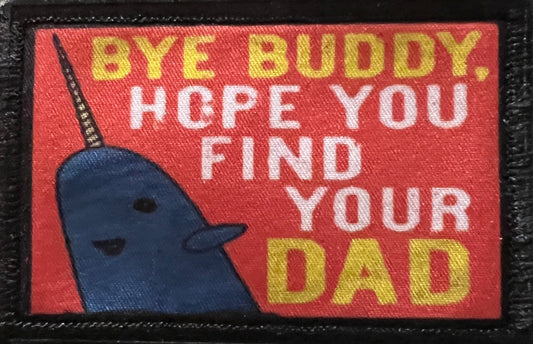 Elf Movie Mr. Narwhal Morale Patch Morale Patches Redheaded T Shirts