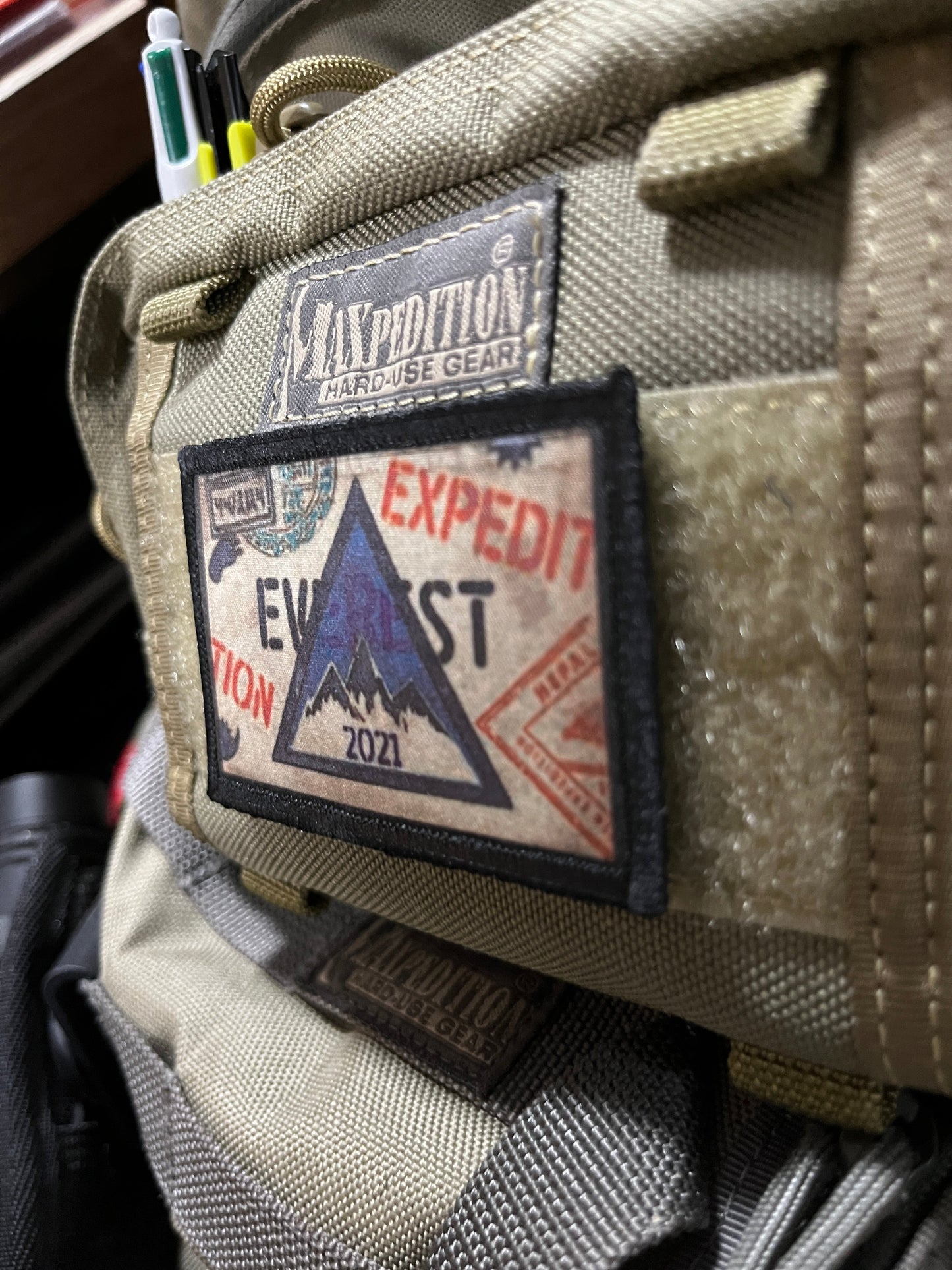 Everest Expedition Morale Patch 2x3" Morale Patches Redheaded T Shirts