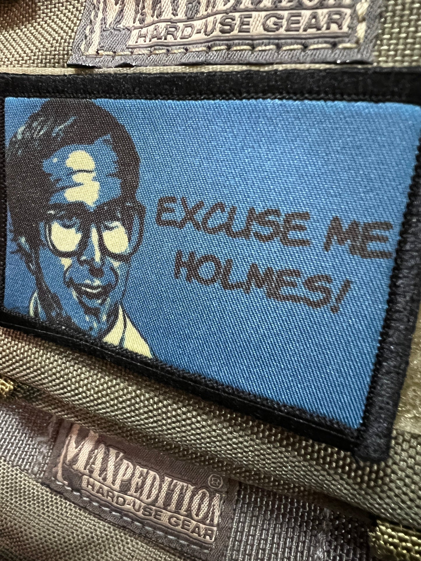 Excuse Me Holmes Funny Morale Patch Morale Patches Redheaded T Shirts