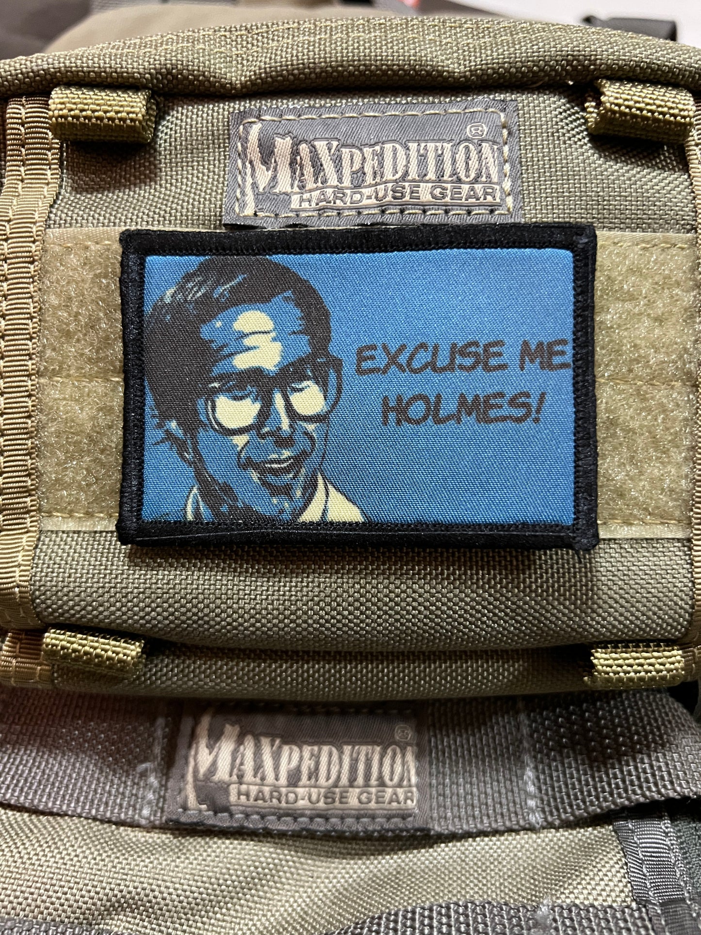 Excuse Me Holmes Funny Morale Patch Morale Patches Redheaded T Shirts