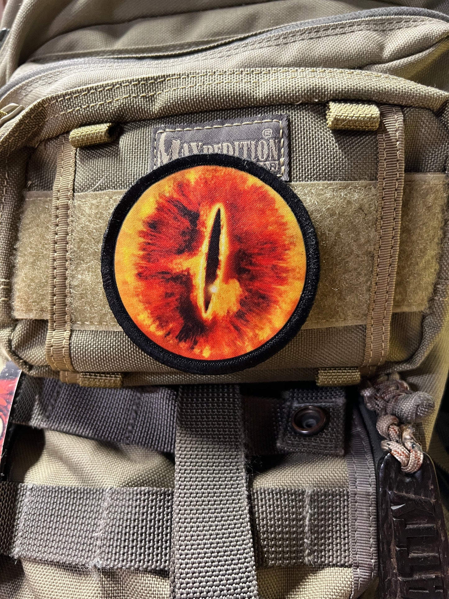 Eye of Sauron Morale Patch Morale Patches Redheaded T Shirts