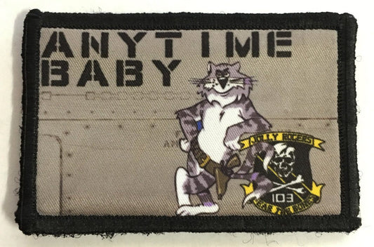 F14 Tomcat Anytime Baby Morale Patch Morale Patches Redheaded T Shirts