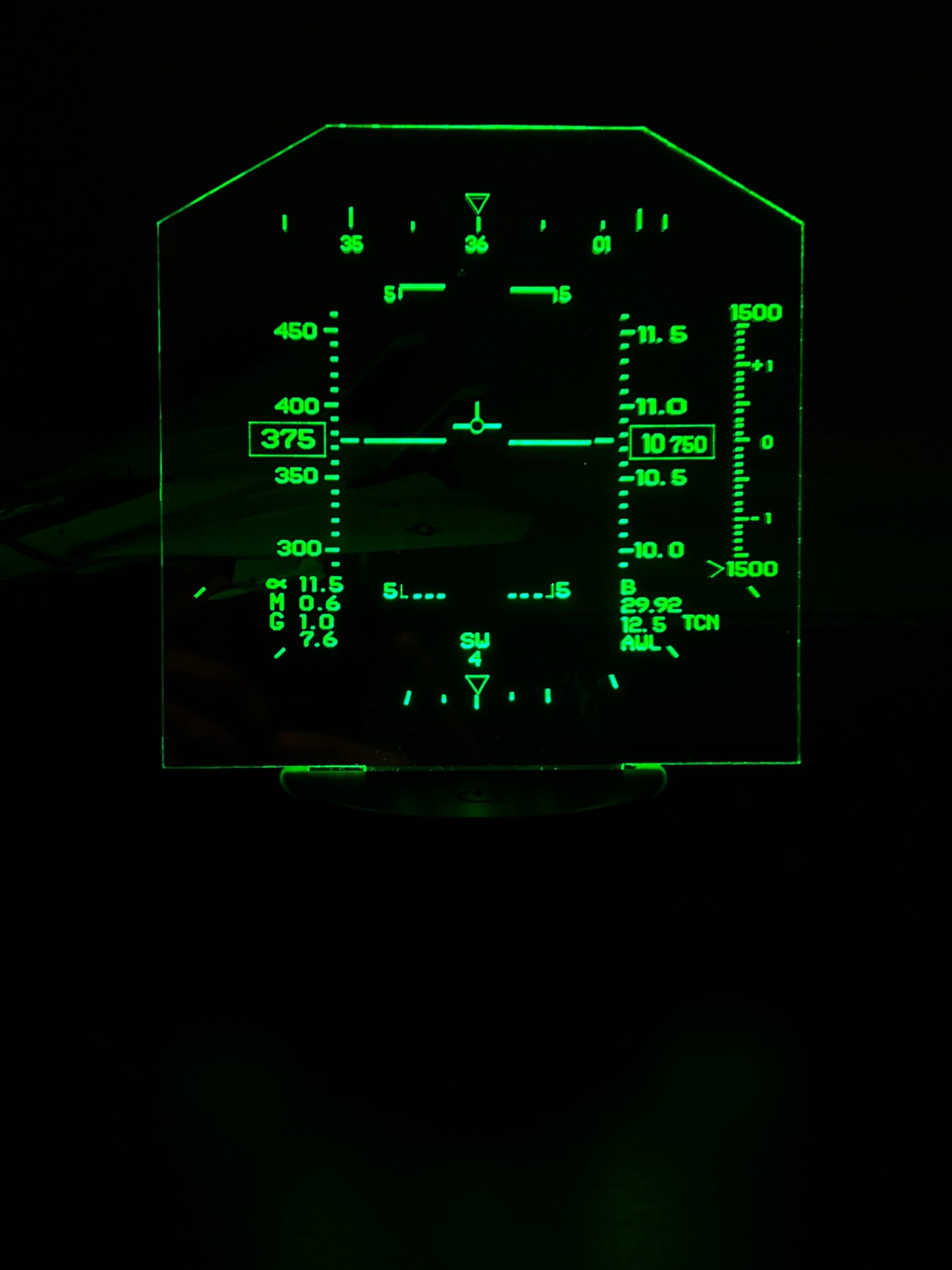 F14 Tomcat HUD LED Lamp LED LIGHT Redheaded T Shirts 