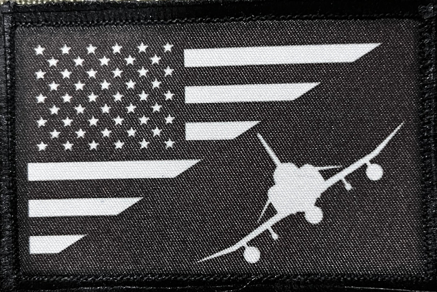 F4 Phantom / USA Flag Morale Patch Morale Patches Redheaded T Shirts