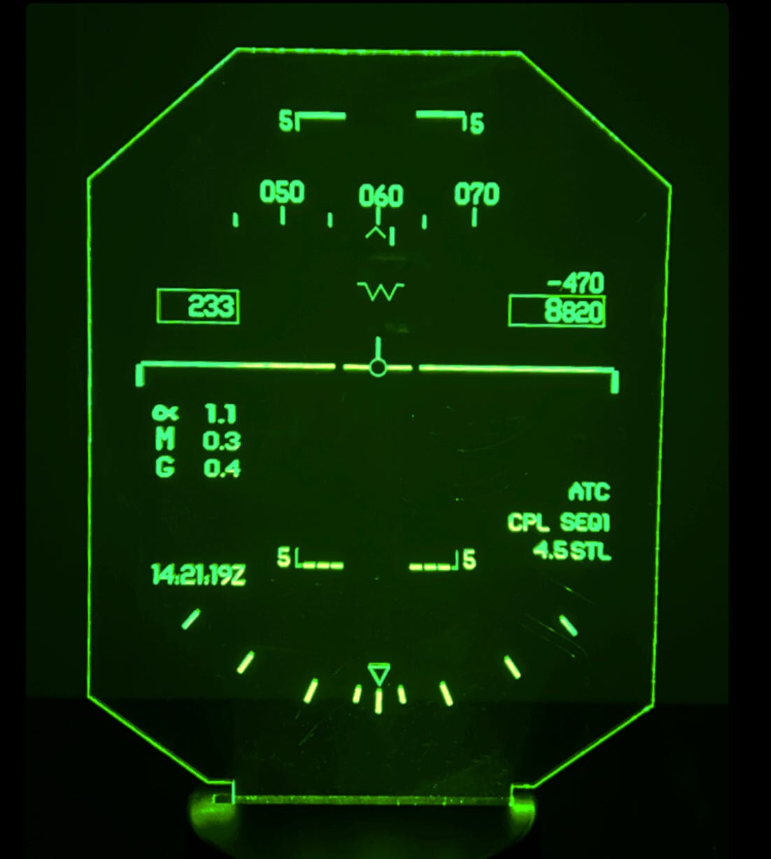 F/A-18 Hornet HUD LED Lamp LED LIGHT Redheaded T Shirts 