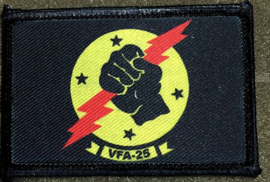 FA/18 Hornet VFA-25 Morale Patch Morale Patches Redheaded T Shirts