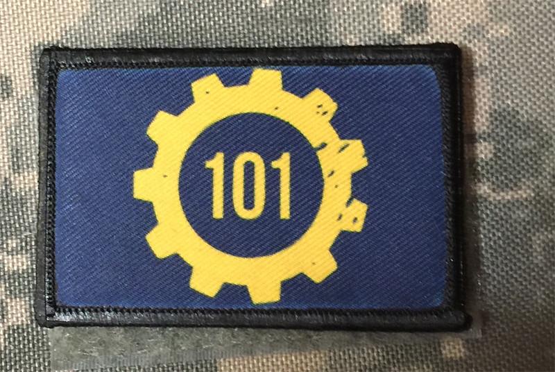 Fallout 4 Vault 101 Morale Patch Morale Patches Redheaded T Shirts 