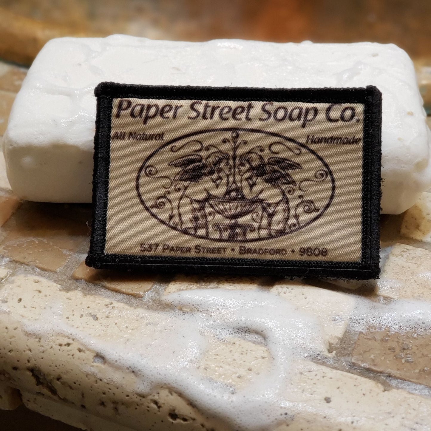 Fight Club Paper Street Soap Company Morale Patch Morale Patches Redheaded T Shirts