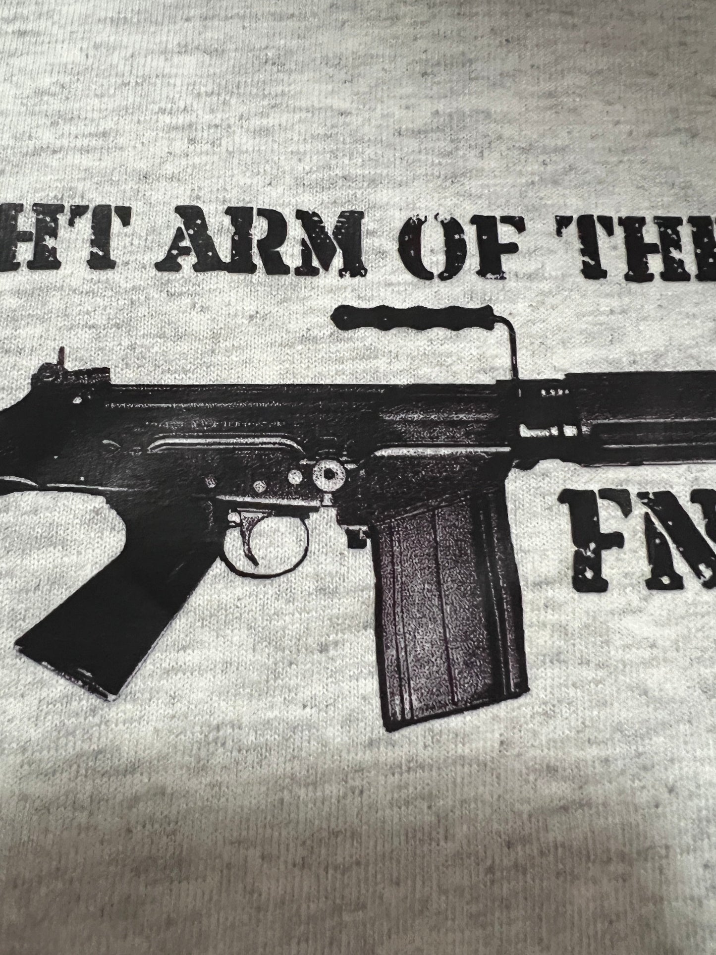 FN FAL Right Arm of the Free World T Shirt T Shirts Redheaded T Shirts