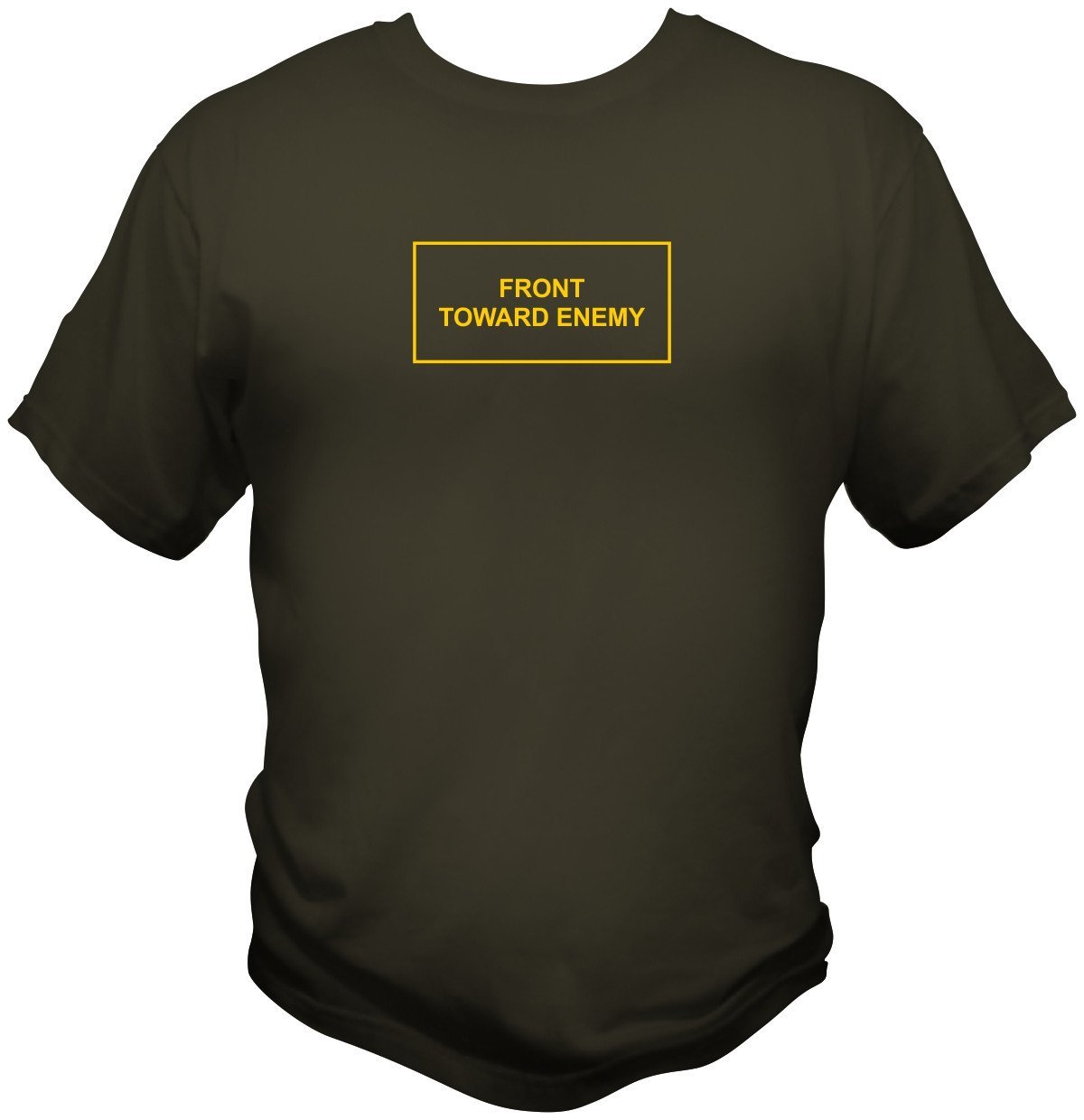 Front Toward Enemy Claymore T Shirt T Shirts Redheaded T Shirts Small Olive Drab 