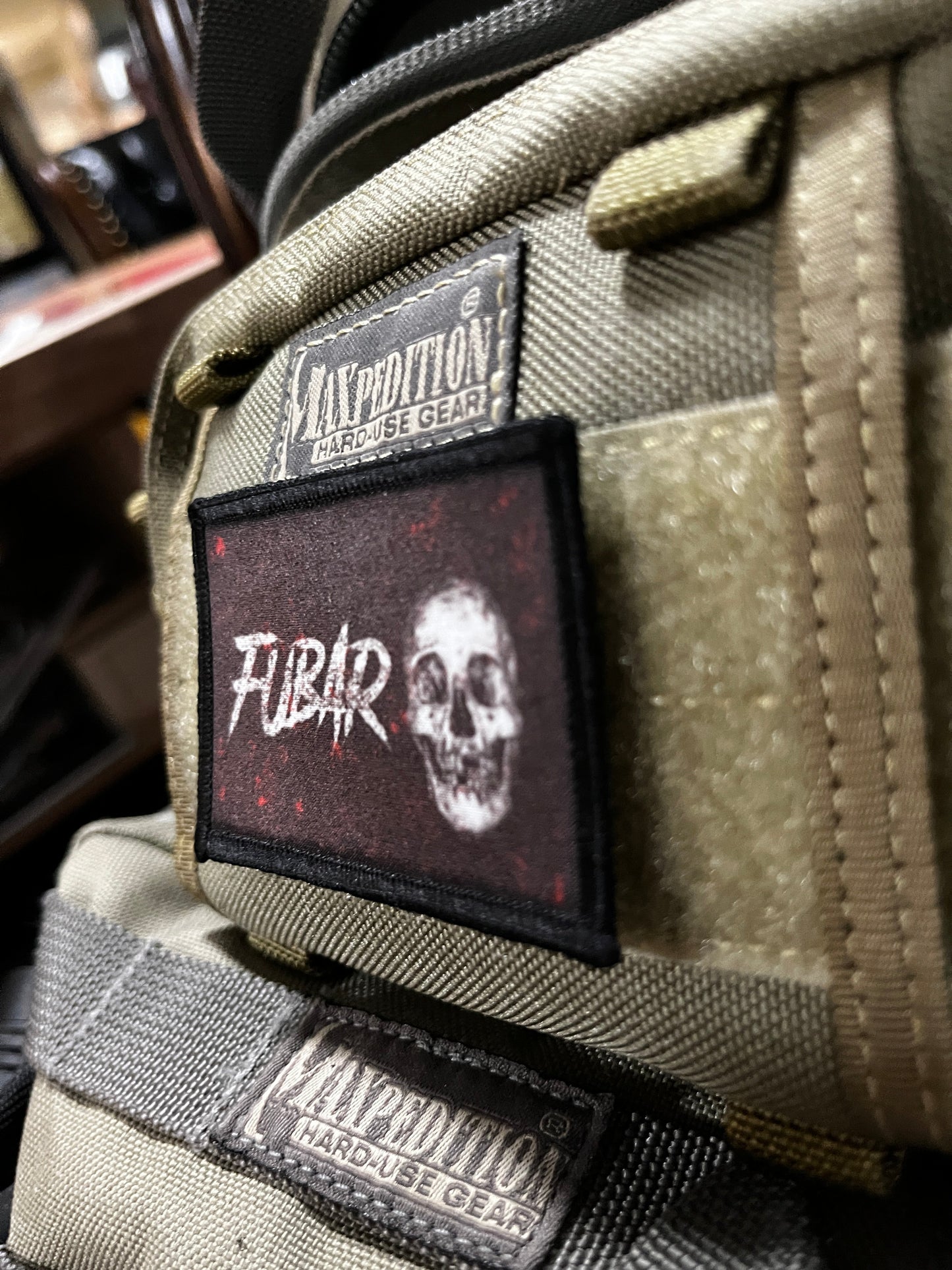 Fubar Skull Morale Patch Morale Patches Redheaded T Shirts