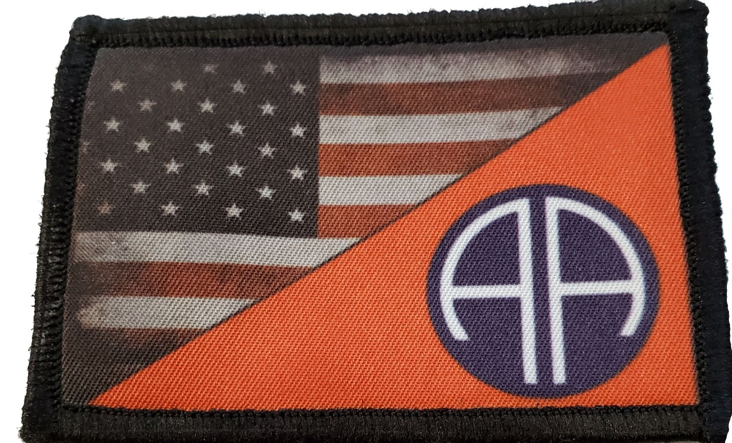 Full Color 82nd Airborne Division Morale Patch Morale Patches Redheaded T Shirts