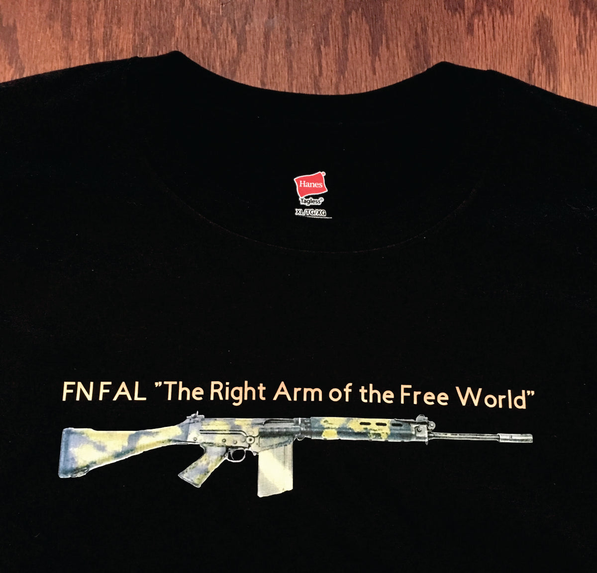 FULL COLOR Rhodesian FN FAL T Shirt T Shirts Redheaded T Shirts 