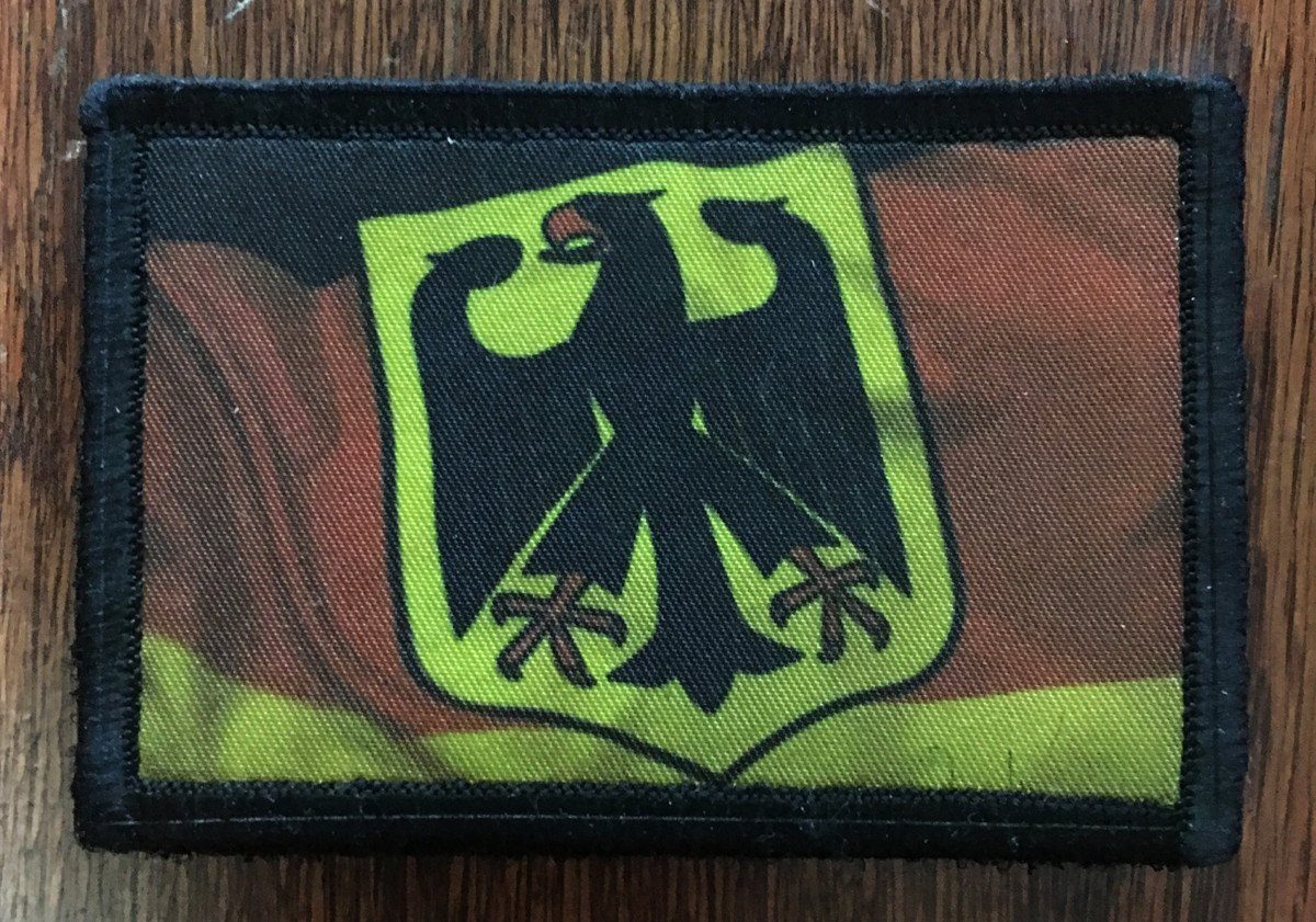 German Flag Morale Patch Morale Patches Redheaded T Shirts