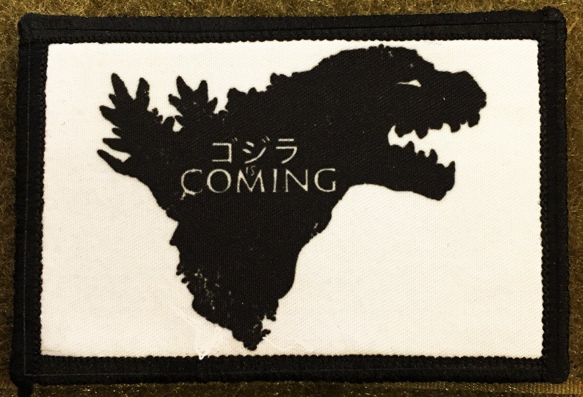Godzilla is coming (Game of Thrones) Morale Patch Morale Patches Redheaded T Shirts