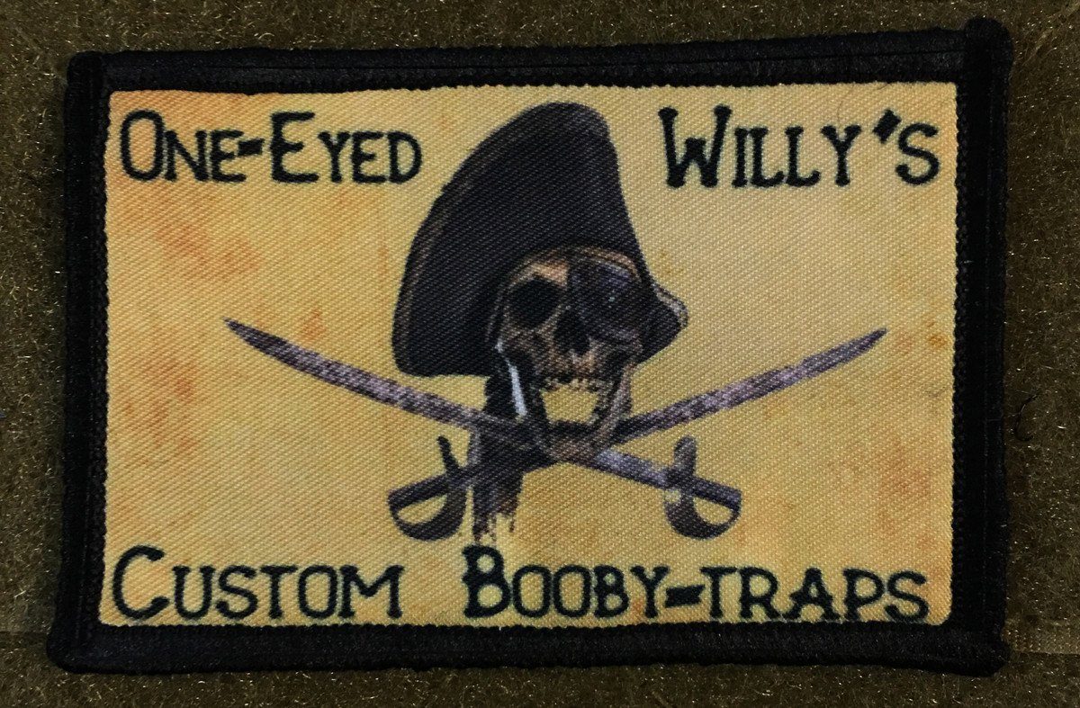 Goonies Movie One Eyed Willy Morale Patch Morale Patches Redheaded T Shirts 