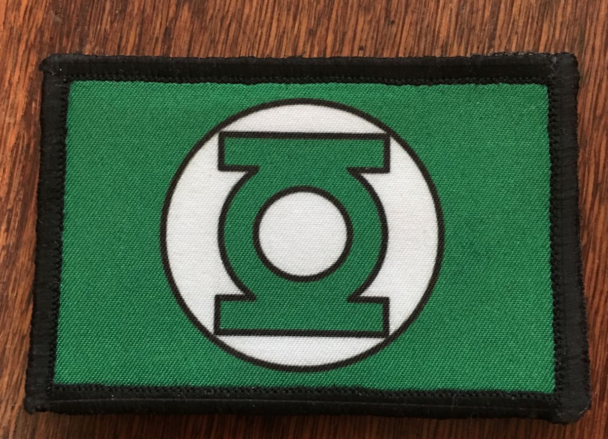 Green Lantern Morale Patch Morale Patches Redheaded T Shirts