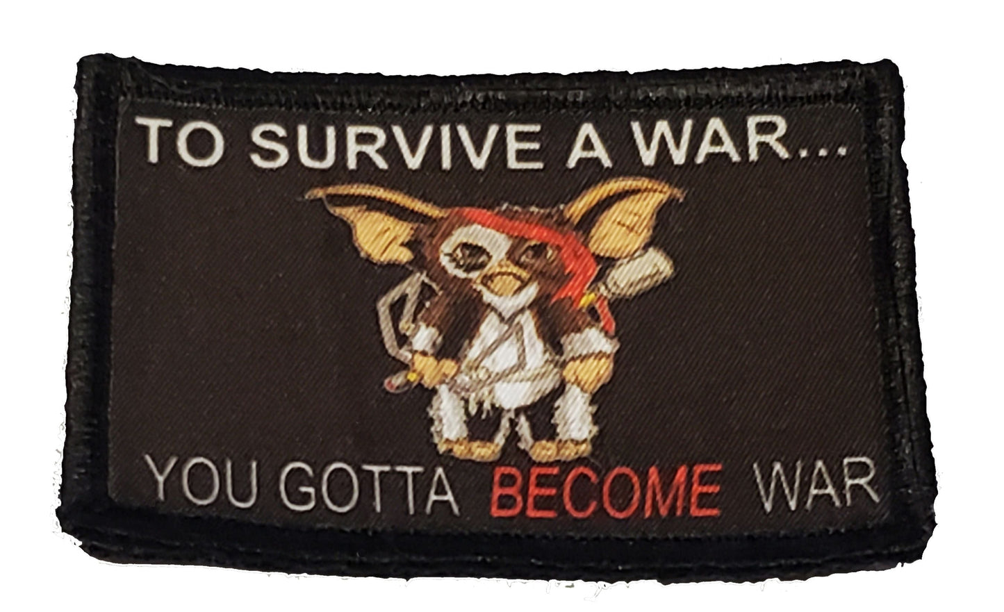 Gremlins Gizmo Rambo Morale Patch Morale Patches Redheaded T Shirts