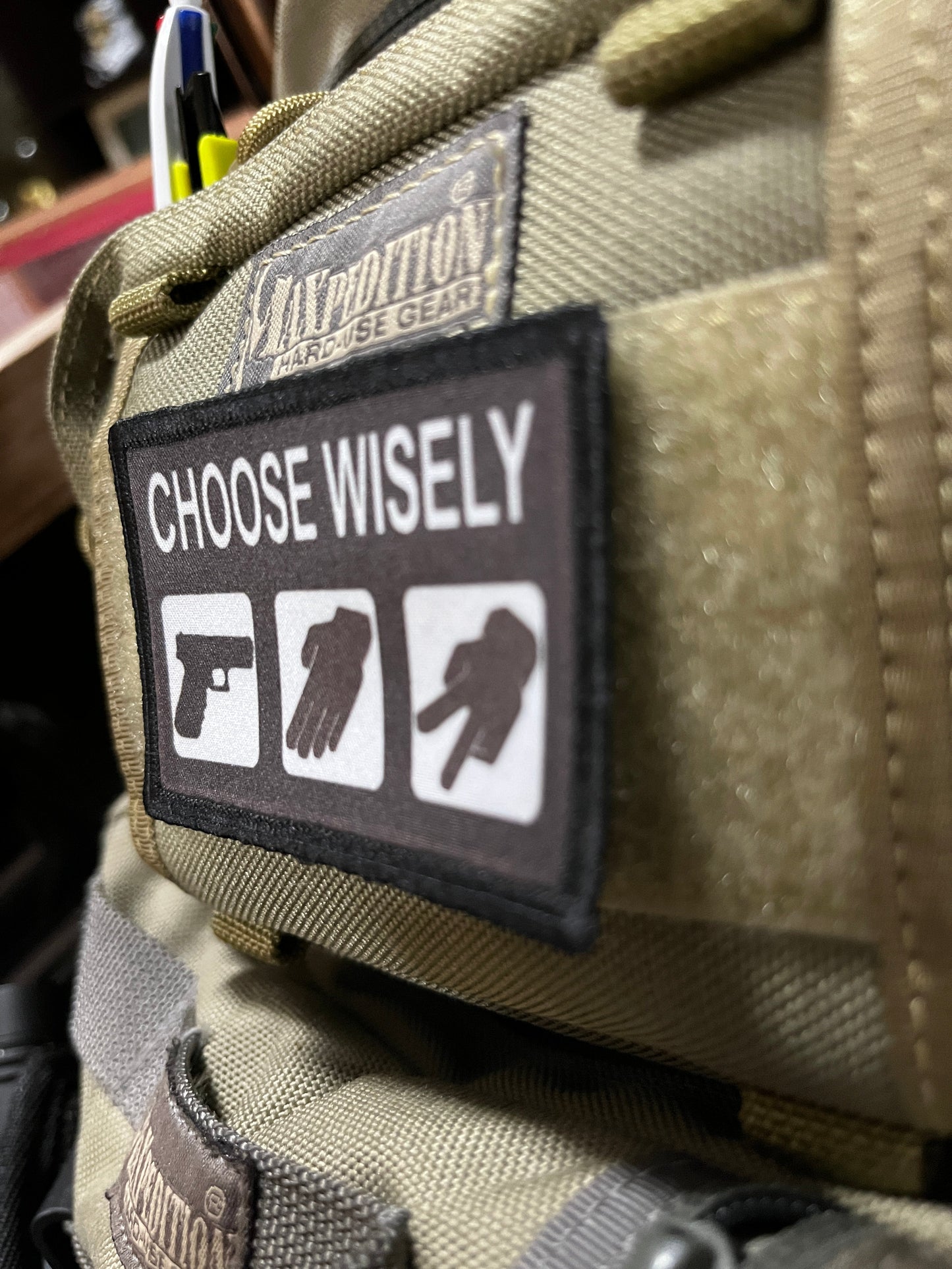 Gun Paper Scissors Morale Patch Morale Patches Redheaded T Shirts