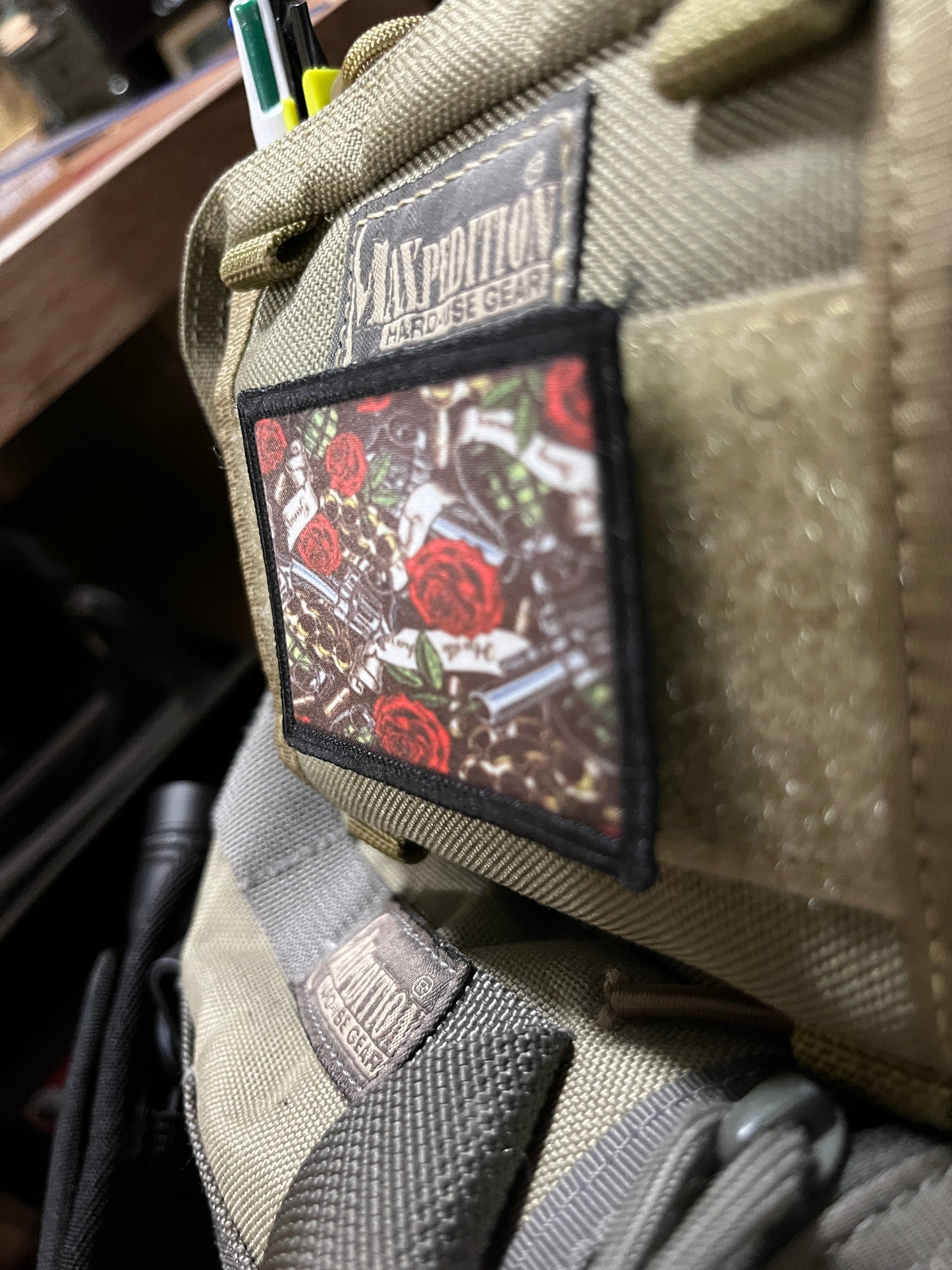 Gun Tattoo Morale Patch Morale Patches Redheaded T Shirts