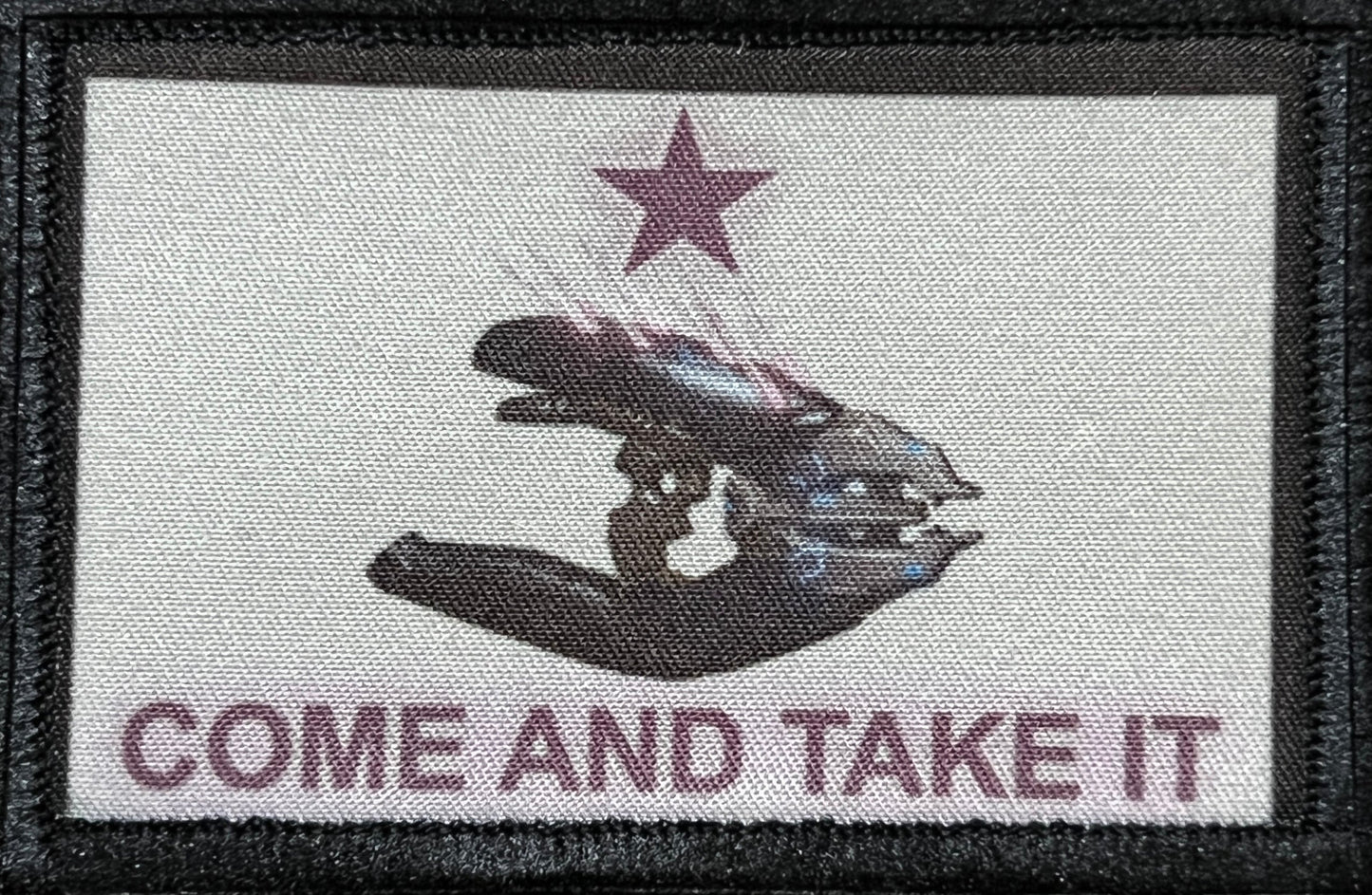 Halo Needler Come and Take It Morale Patch Morale Patches Redheaded T Shirts