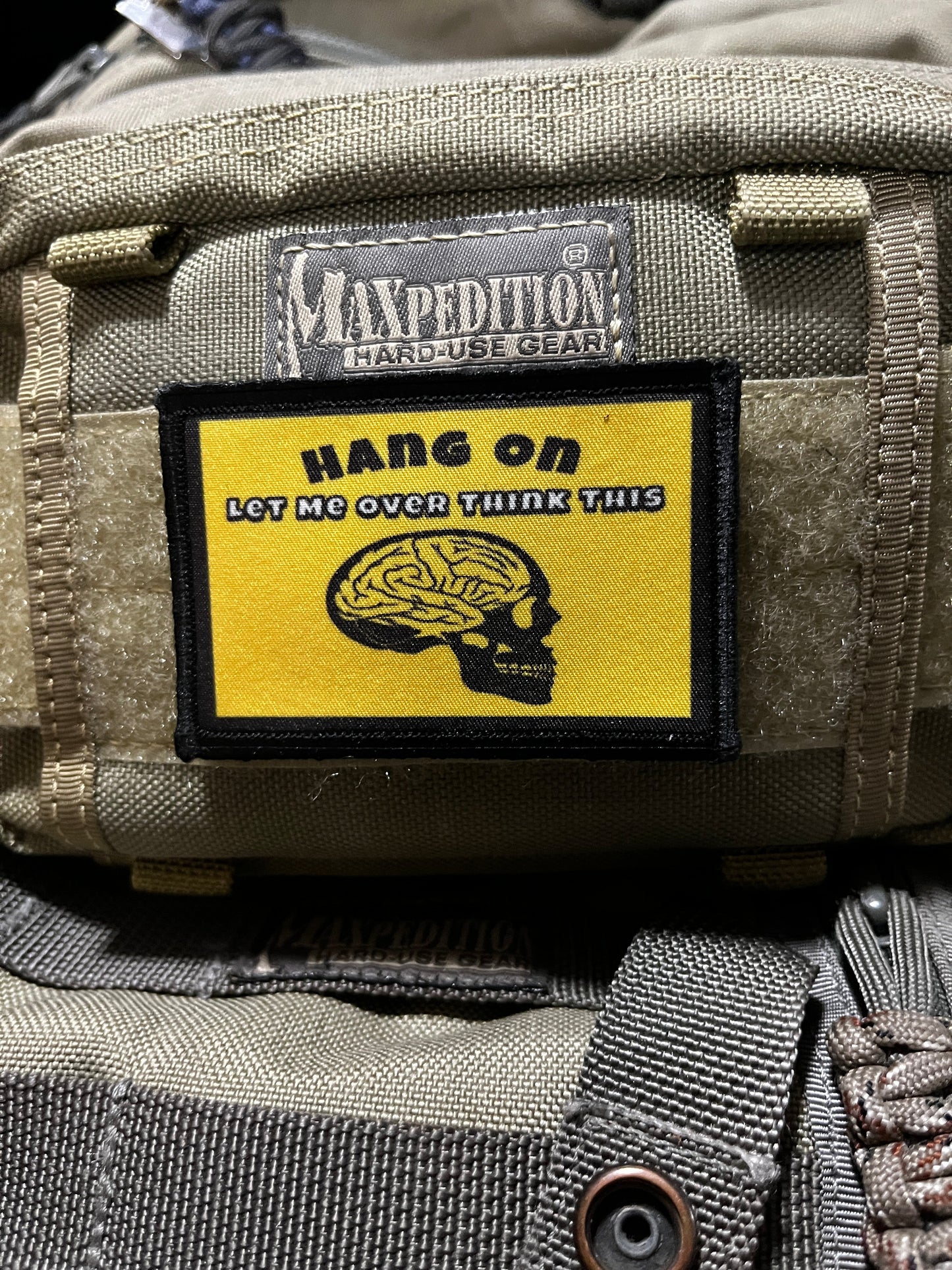 Hang on Let Me Overthink This Morale Patch Morale Patches Redheaded T Shirts